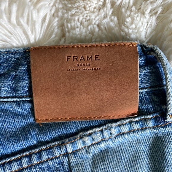 FRAME DENIM Mid-Rise Two-Toned Jeans - Picture 9 of 9